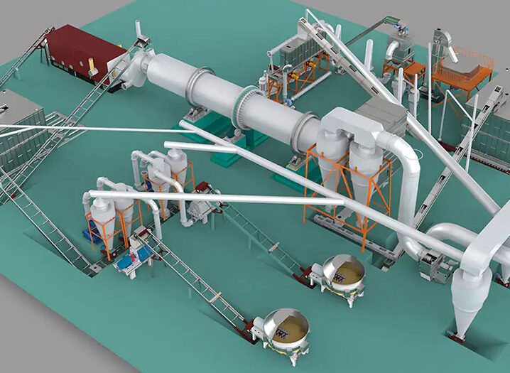 high-performance biomass pellet production line