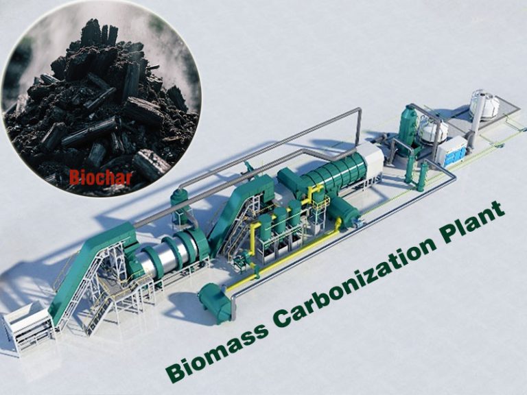 10tDay Industrial Charcoal Production Line