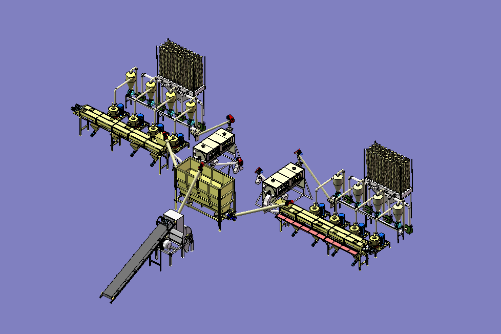 Wood Powder Factory Layout Design