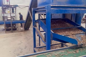 An organic fertilizer plant in Canada
