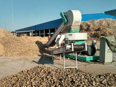 South Africa 8t/h Straw Briquette Line