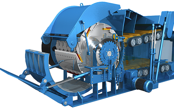 Drum Wood Chipper Working Principle