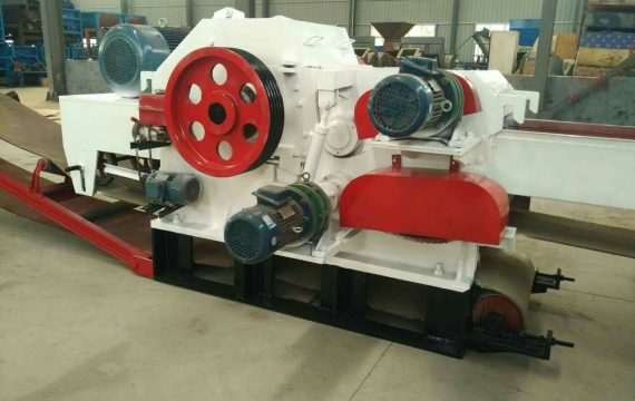 Drum wood chippers