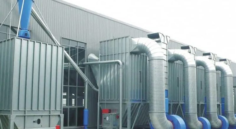 Dust Control in Biomass Pellet Factory