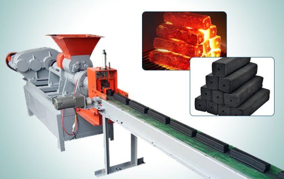 How to make charcoal into briquettes