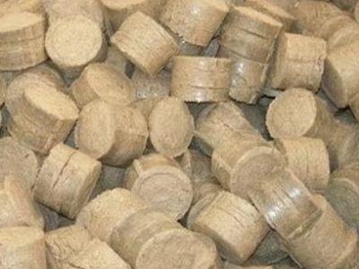 Sawdust briquettes