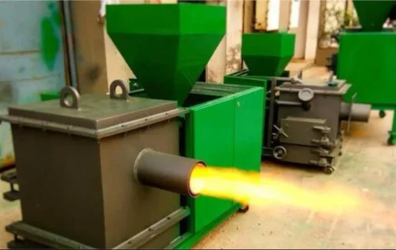 Biomass Pellet Burner