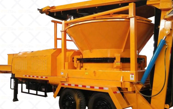 giant wood chipper